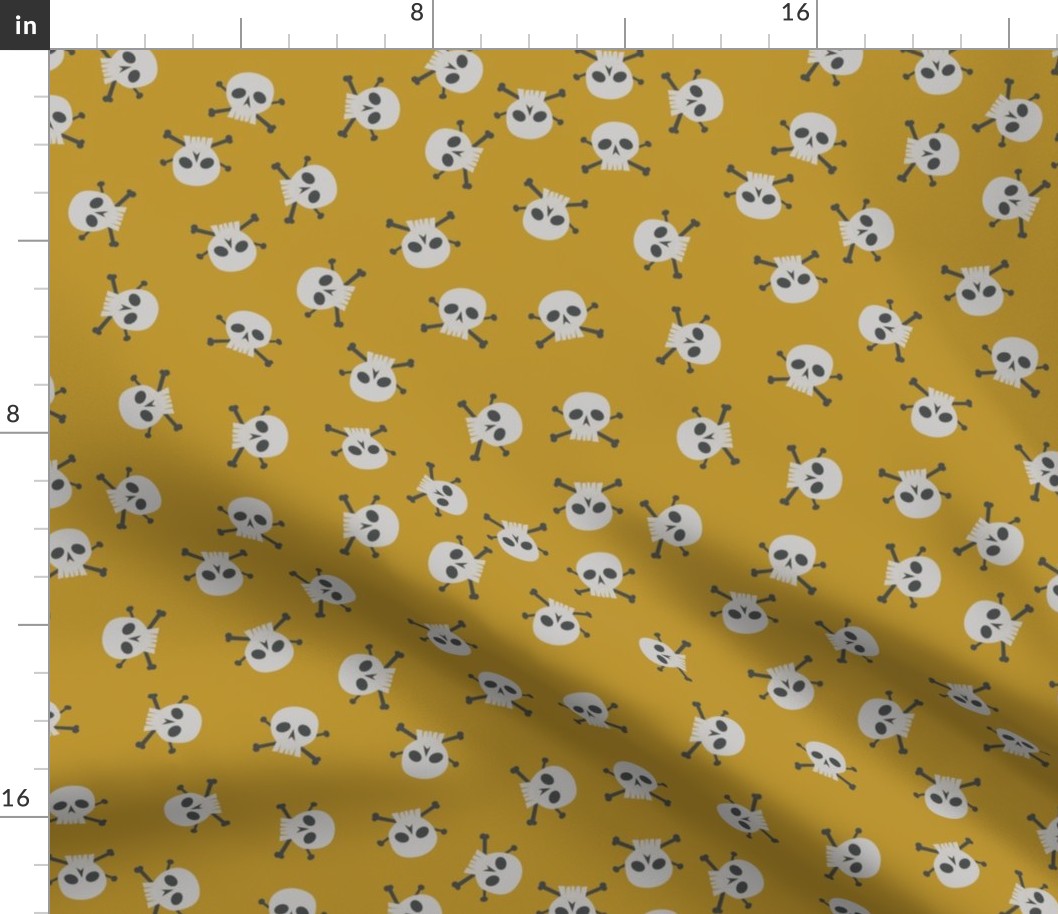 Skulls on Gold