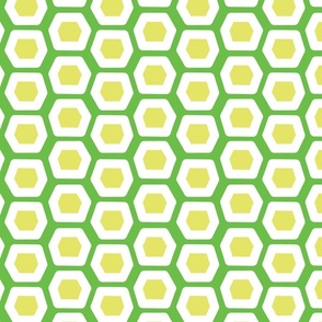 Pillow Hex in Apple/Lime