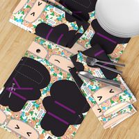 Pint Size Ninja Doll - Fat Quarter