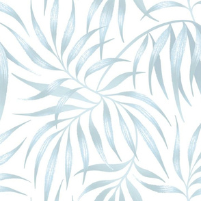Palm Leaf - White