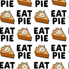 Eat Pie - Pumpkin Pie - black - LAD19