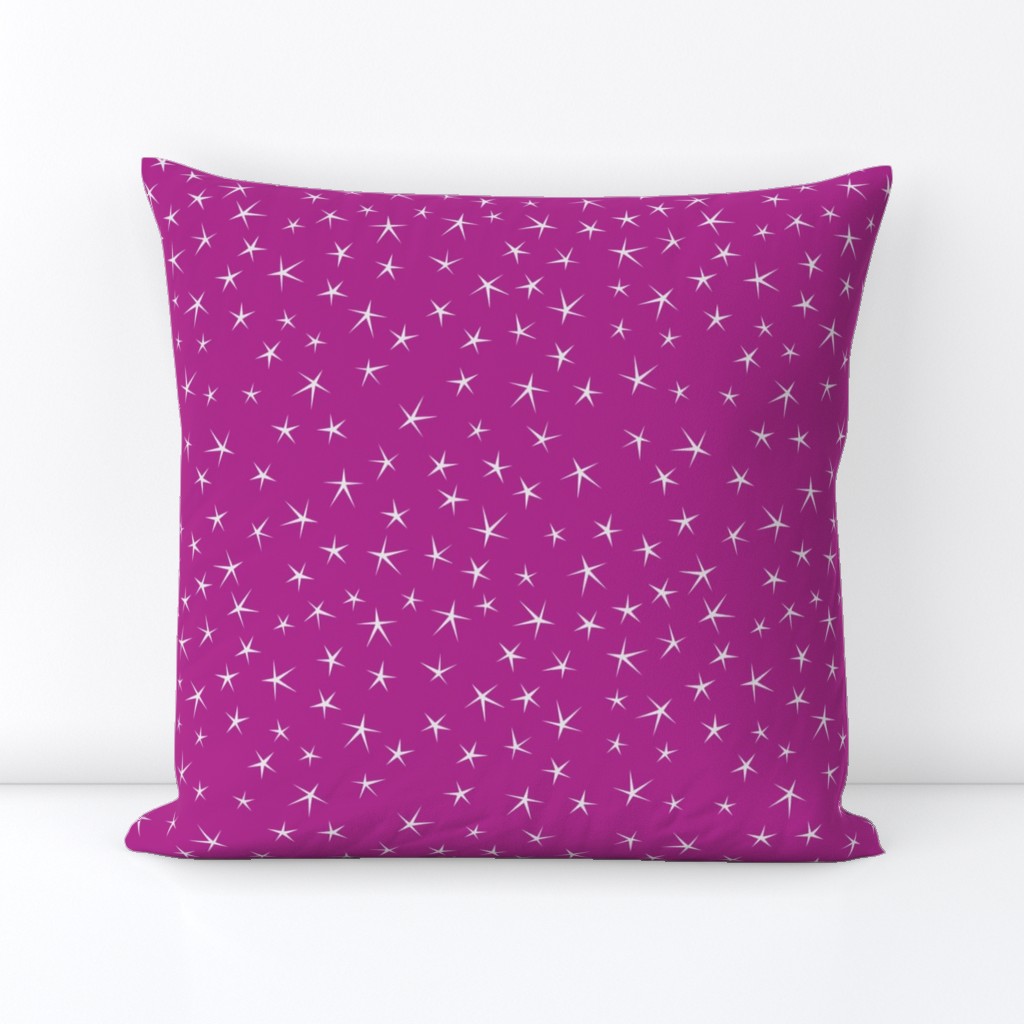 Stars on Fuchsia 