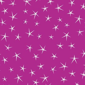 Stars on Fuchsia 