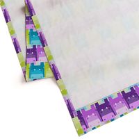 Hippo Reduction, Bright: Purple, Blue, Green