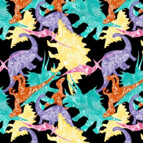 Prehistoric Parade Print