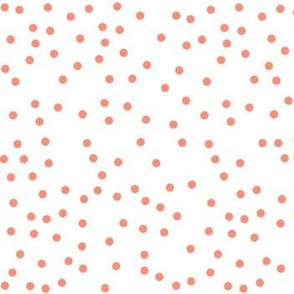 coral scattered dots