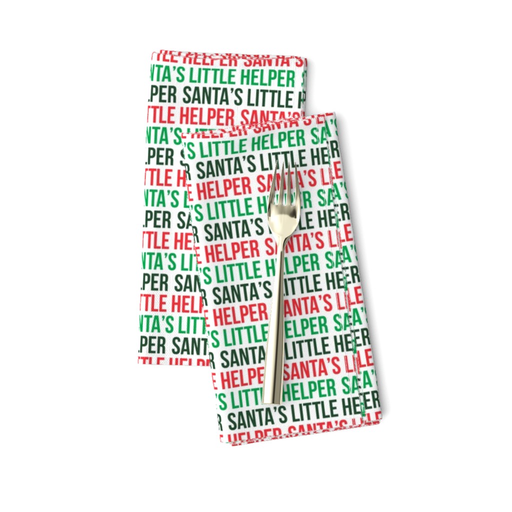 Santa's Little Helper - Red and Green - LAD19