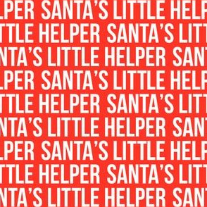 Santa's Little Helper - Red - LAD19