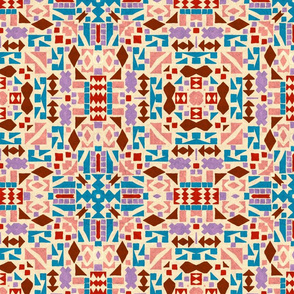 Aztec Mosaic Tile, medium