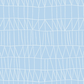 Grid - Blue - Large