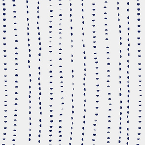 half dot lines blue solid