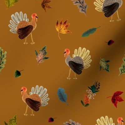 Fall Thanksgiving Turkeys // Desert