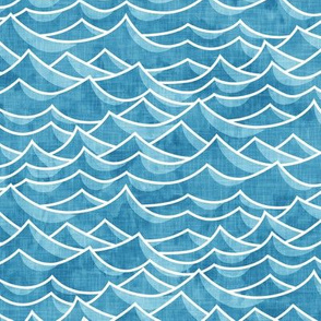 waves - blue - LAD19