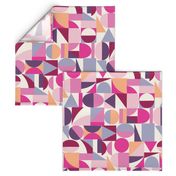 Bold Blocks in fuchsia by Pippa Shaw