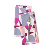 Bold Blocks in fuchsia by Pippa Shaw