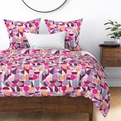 Bold Blocks in fuchsia by Pippa Shaw