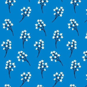 Flower Buds (royal blue)