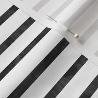 stripes - nautical stripes - black - LAD19