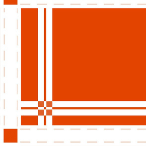 red-orange plaid w_white