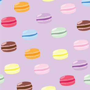 Macaroons Purple