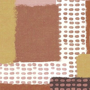 Collage Linen Blocks