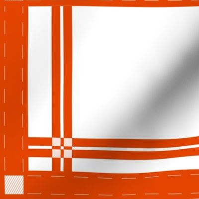 white w_red-orange plaid-sm
