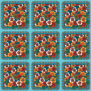 Nasturtium Quilt