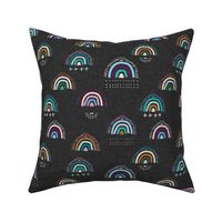 Pop Moroccan Rainbow (charcoal) MED 