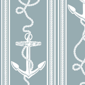 Anchor Rope Slate Blue