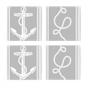 Anchor Rope Neutral Gray