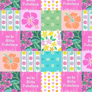 Aloha Cheater Quilt-variation2