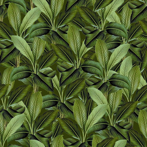 Green Leaf Pattern