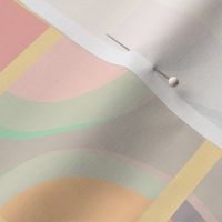 pastel polka dot panels