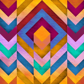 Color Block Chevron