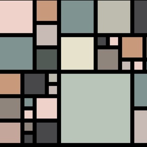 Color Blocking-Muted Palette