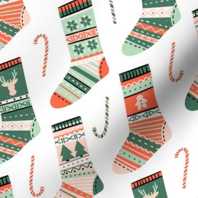 Christmas Stockings and Candy Canes