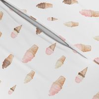 watercolor ice cream cones