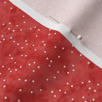 Christmas small scatter dots - red - LAD19