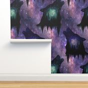 Galaxy wolf forest TINY