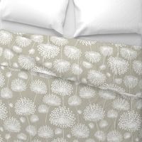 neutral retreat (white floral) solid50