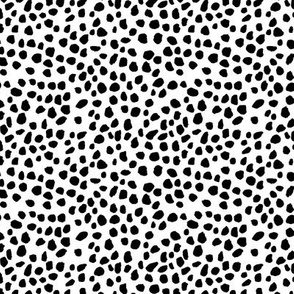 Lots of black dots • ink stains