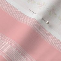 Parson's Pink Rose Delicate Stripe