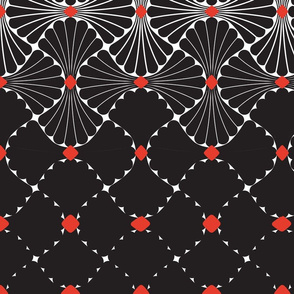 Graphic Kimono Tessellation