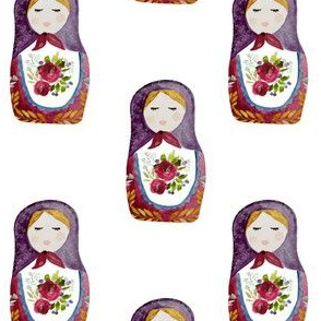 4" Little Babushka 