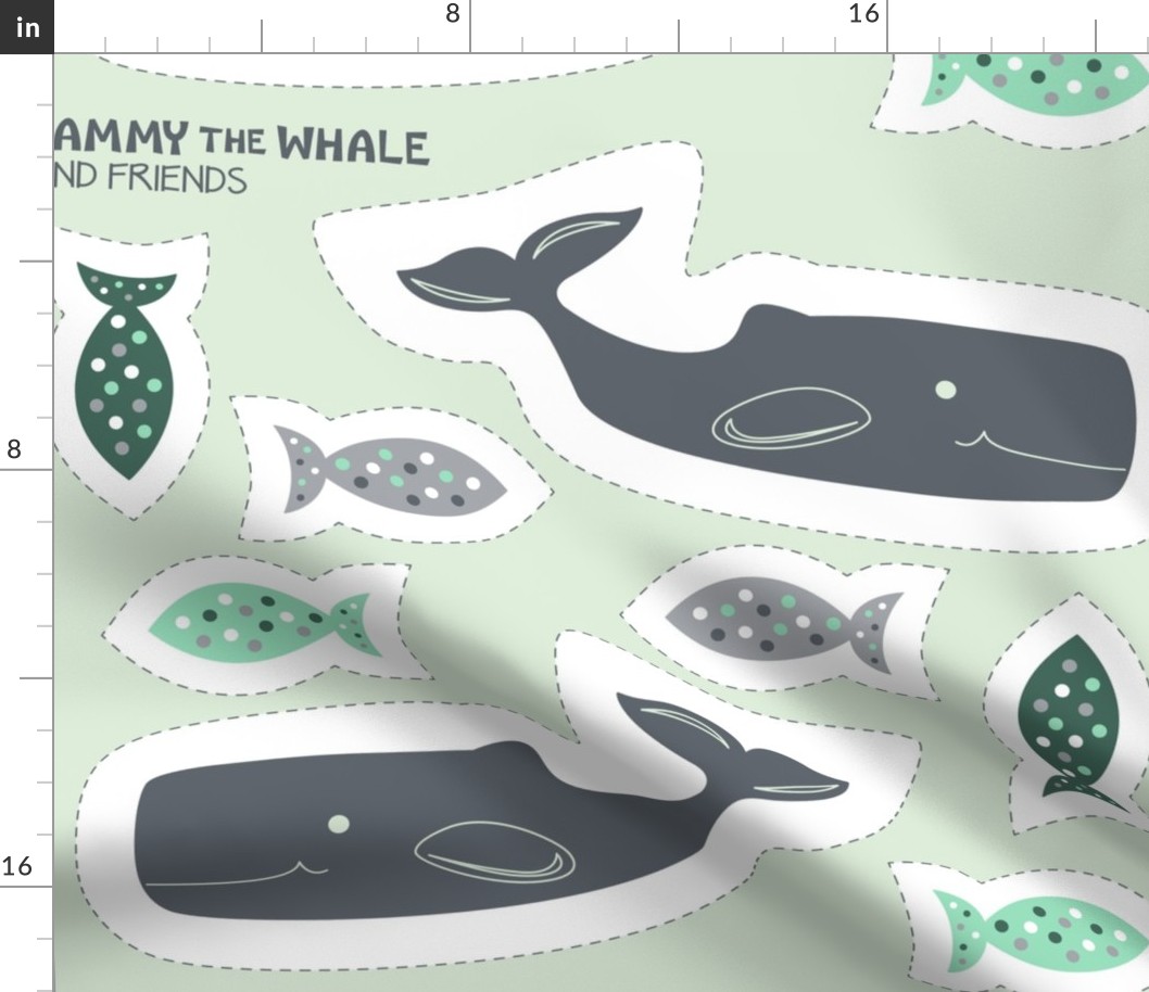 Cut and Sew: Sammy the Whale (Misty)