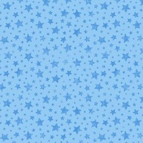 Soft Blue Stars 