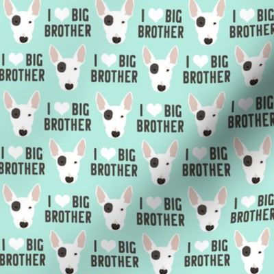 bull terrier dog fabric - eye patch dog, dog fabric, dogs, terrier dog - mint