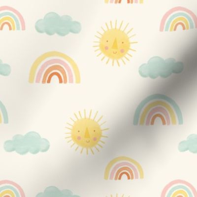 Sunny Days - rainbows and sunshine