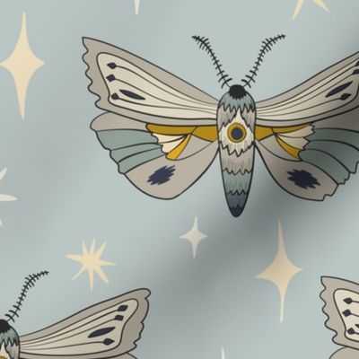 Moths - Blue