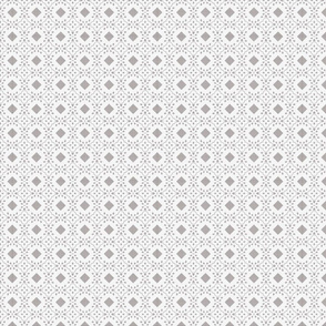 Eyelet Linen, Taupe and Ivory, small